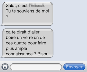 draguer par sms