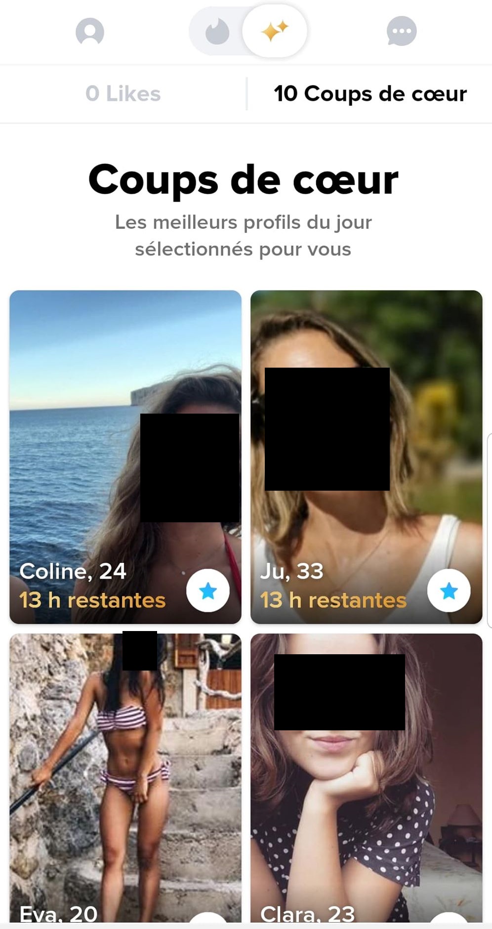 coup de coeur tinder