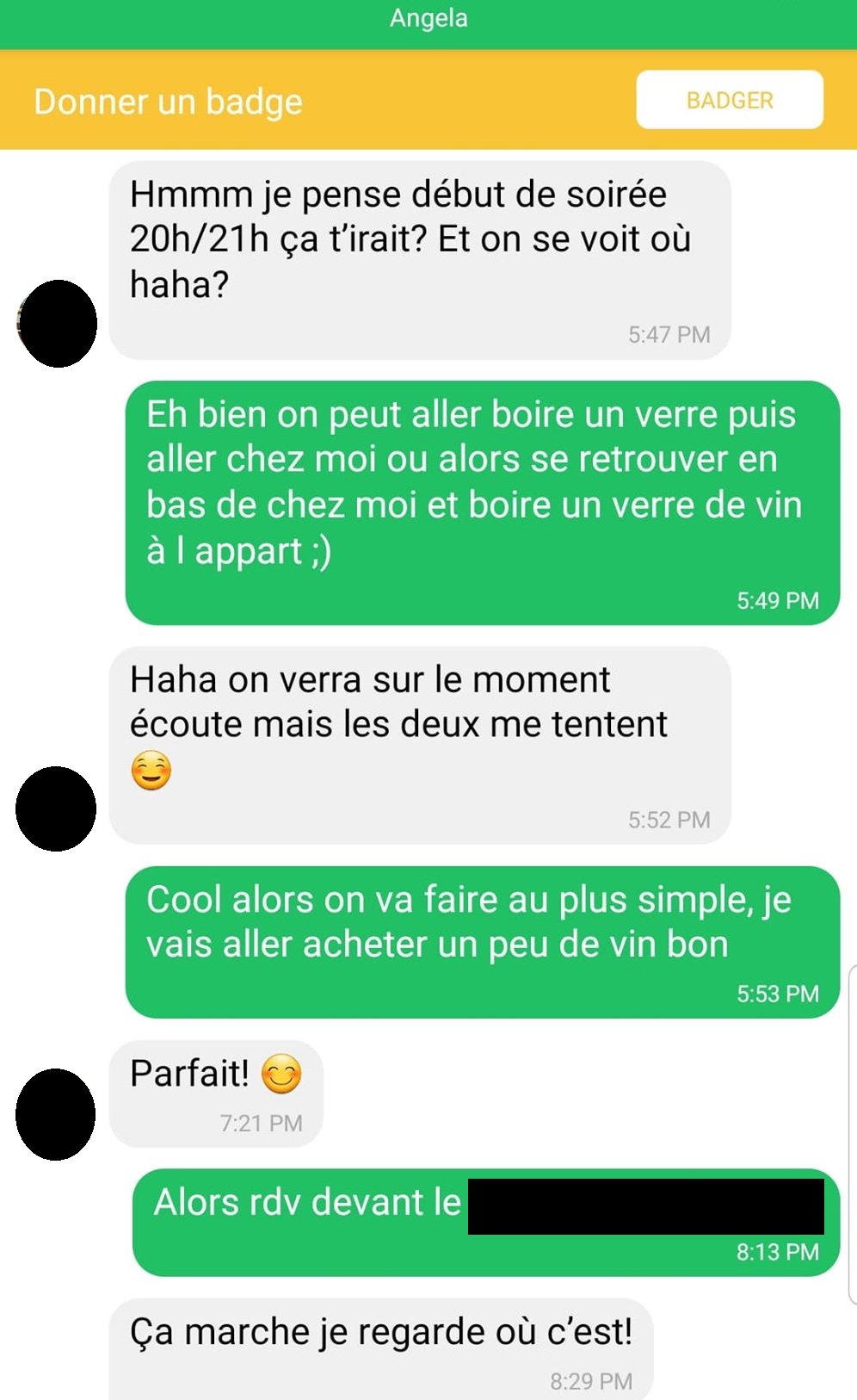 proposer un rdv par sms a une fille