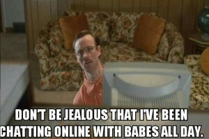 La limite de la drague sur Internet