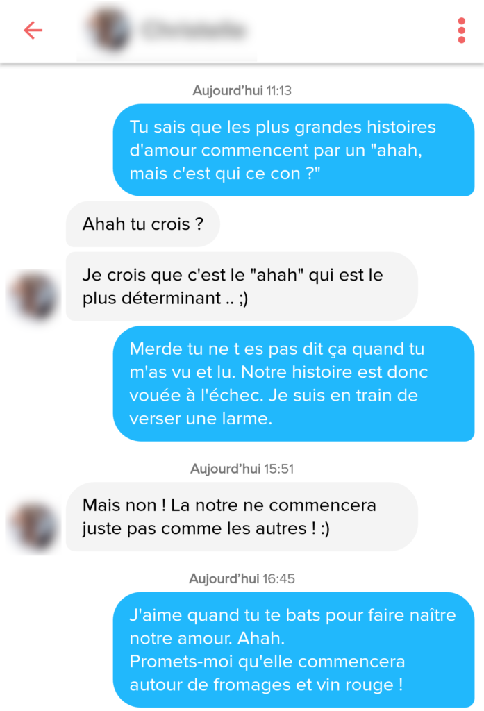 premier message tinder
