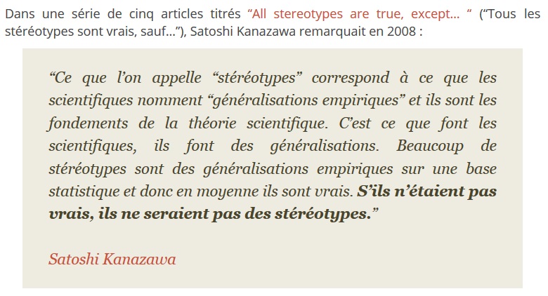 stereotypes