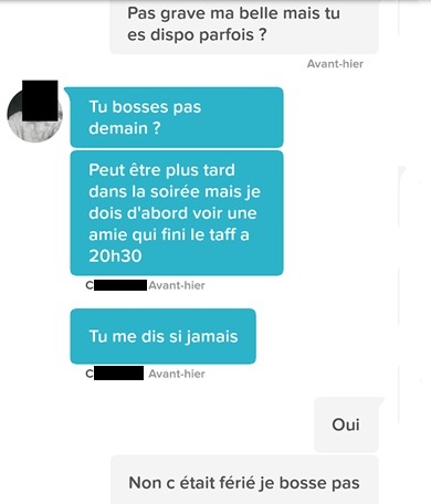 application de rencontre