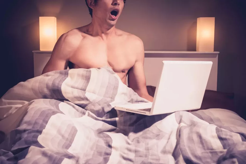 homme masturbation