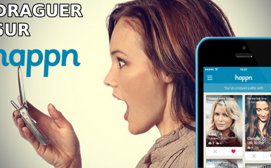 comment draguer sur happn