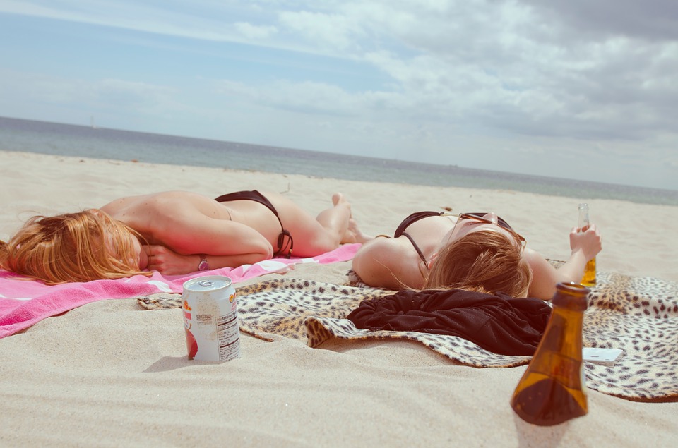 draguer a la plage