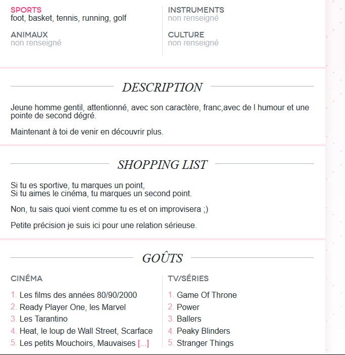 presentation original site de rencontre