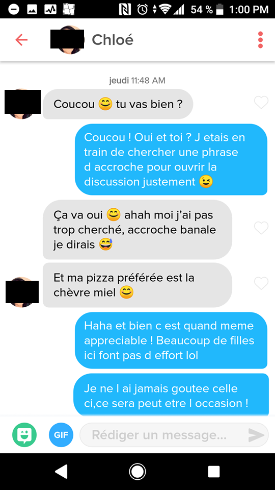 fille demarre conversation
