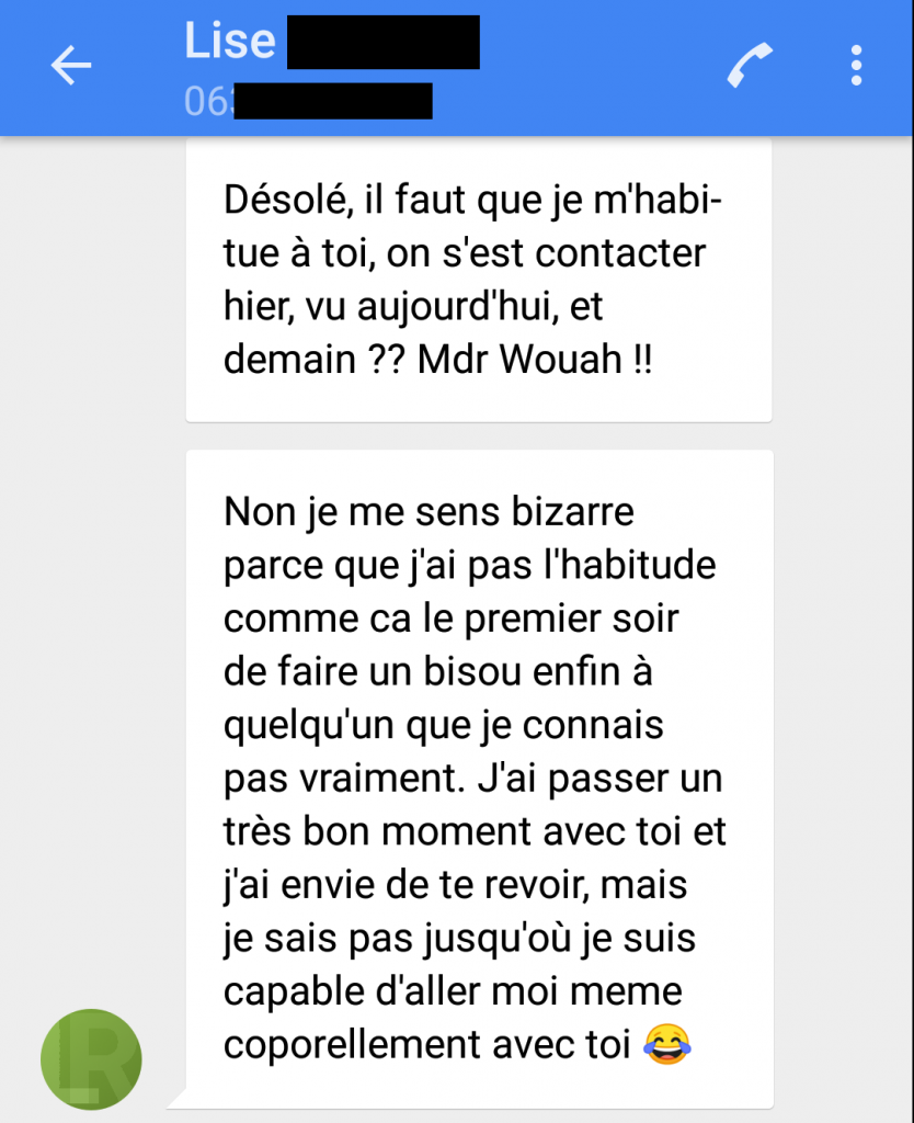 seduire par sms