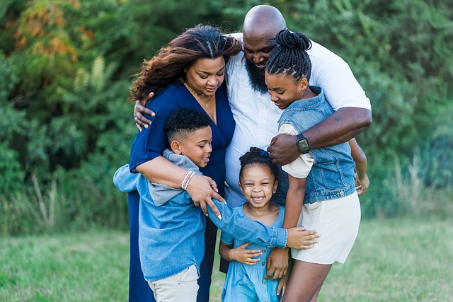 famille heureuse