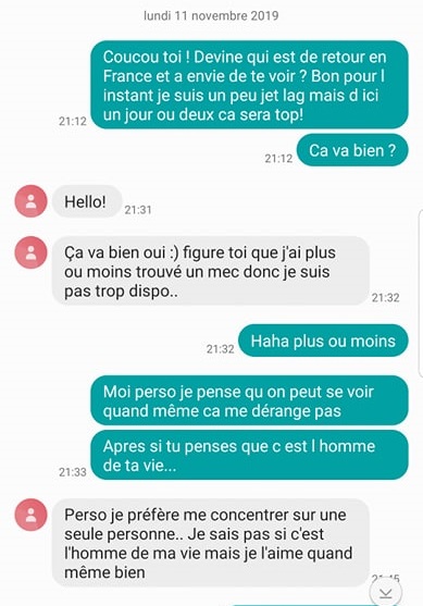 comment relancer un homme