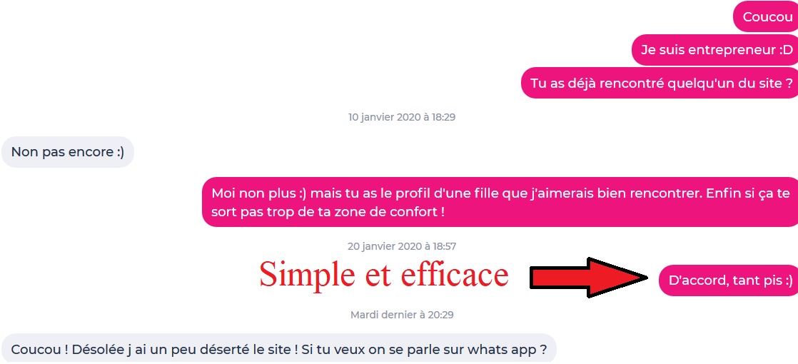 comment relancer une discussion