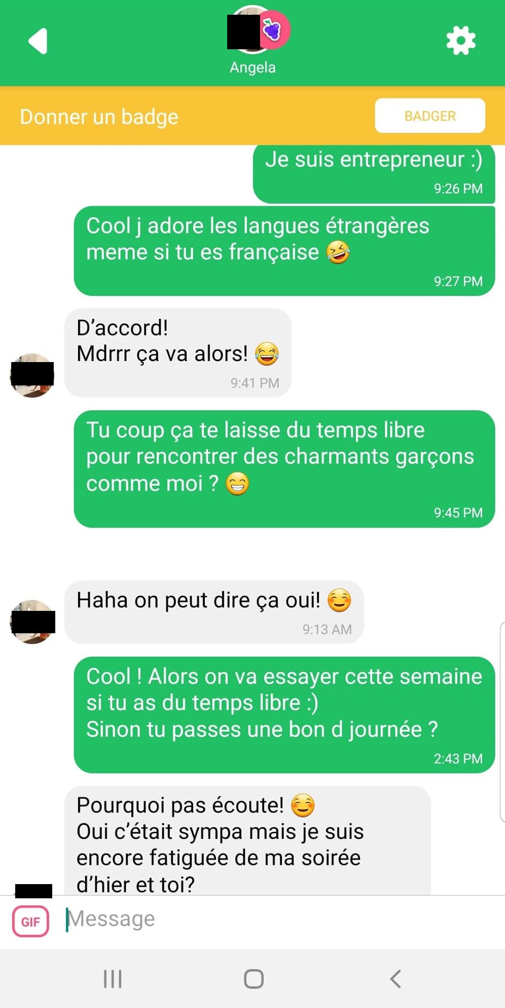 conversation fruitz