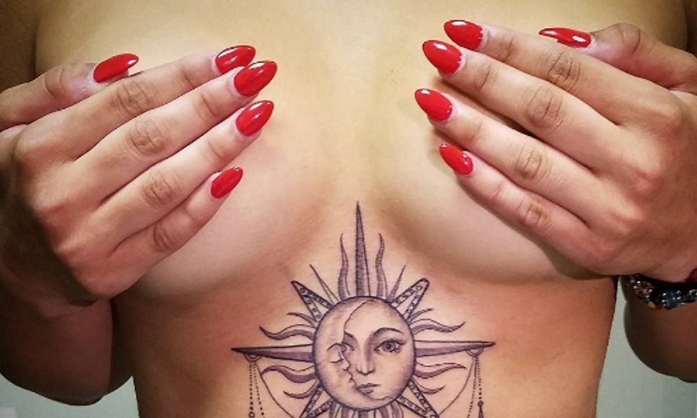 caresse seins